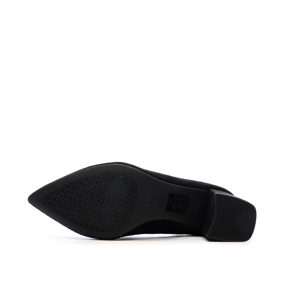 Escarpins Noirs Femme Geox Bigliana vue 5