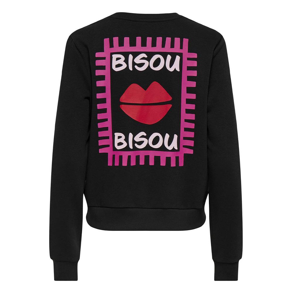 Women’s Black/Red Sweatshirt – Only Rubi Photo of the Espace des Marques %store% store - view of %key%