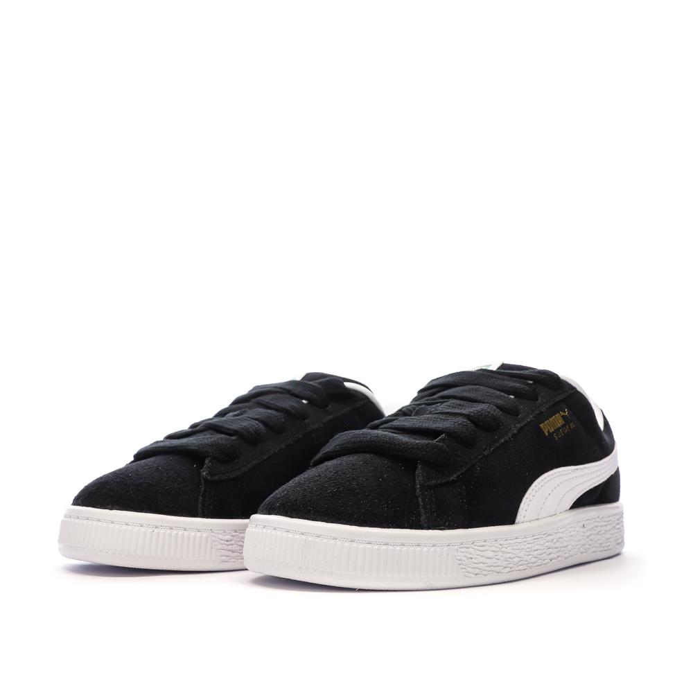 Baskets Noires Garçon Puma Suede Xl vue 6