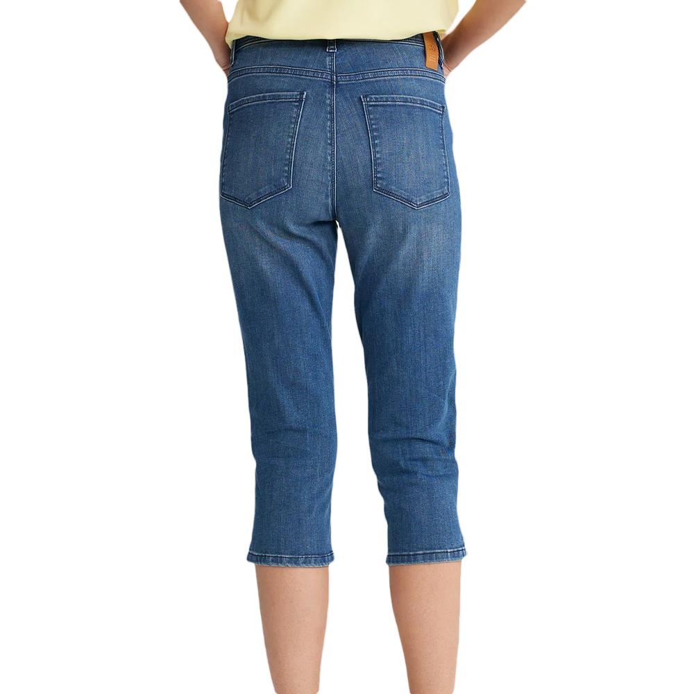 Pantacourt Bleu Femme TBS AMBERDRE vue 2