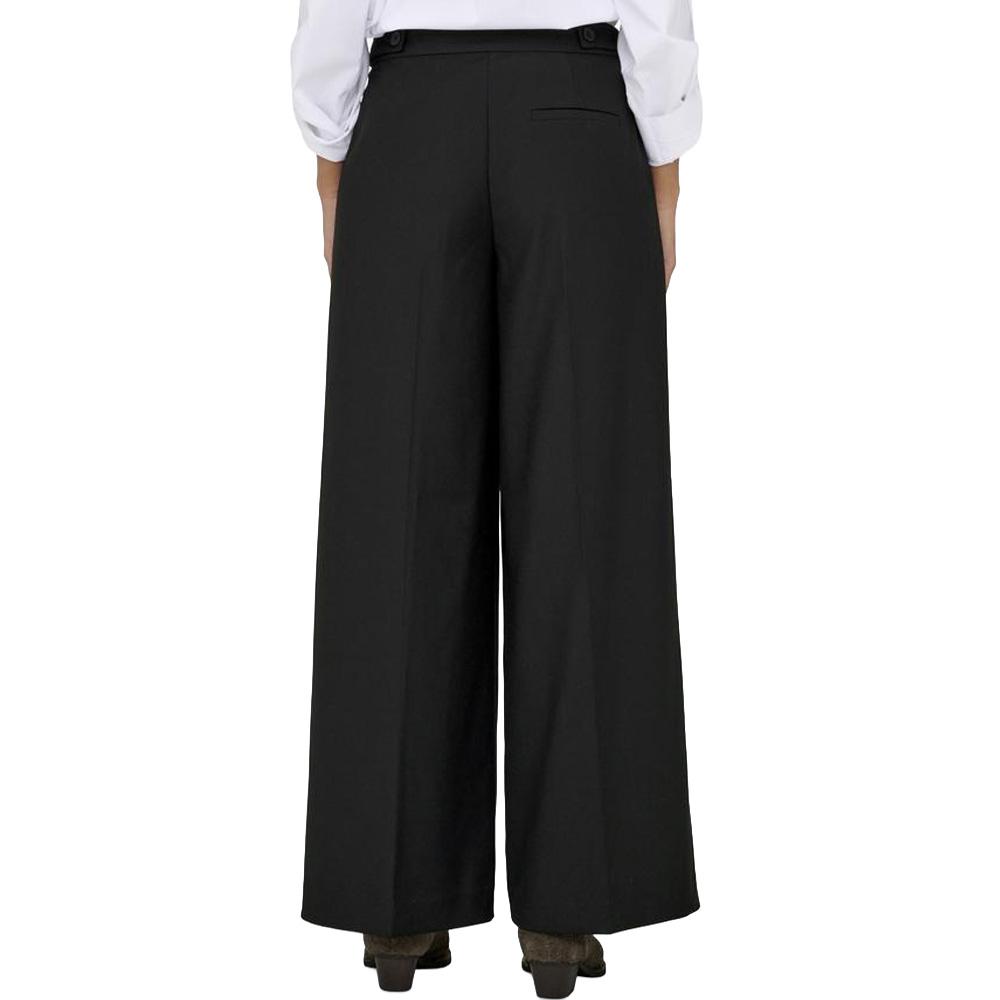 Pantalon fluide Noir Femme JDY Sadie vue 2