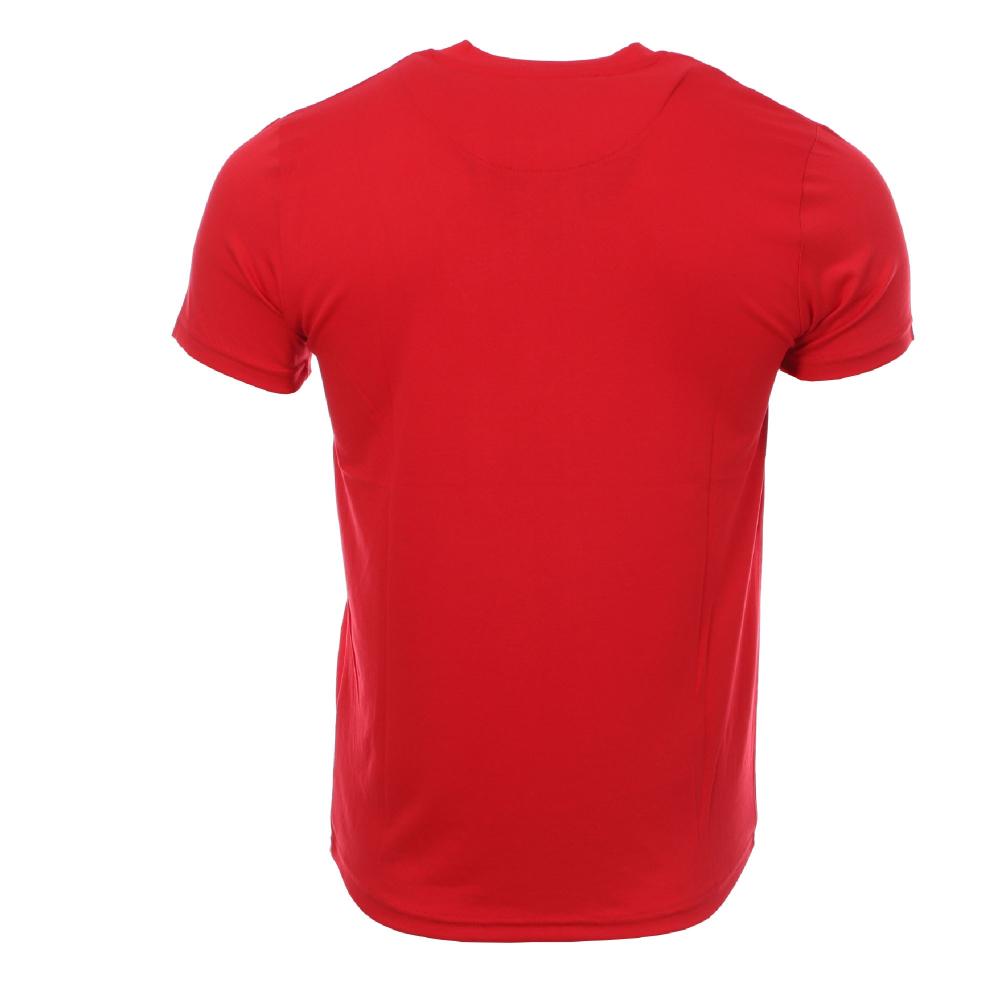 T-shirt rouge homme Hungaria Basic vue 2