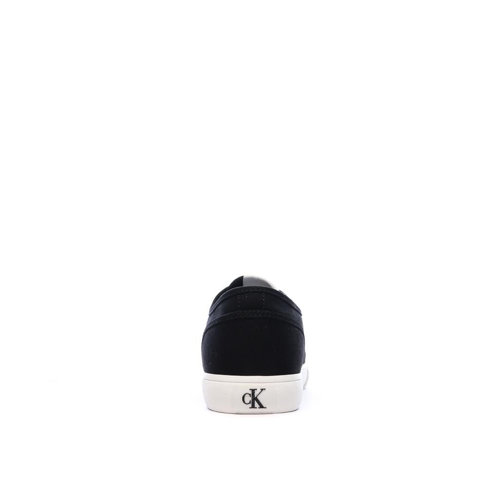 Baskets Noir/Blanc Homme Calvin Klein Jeans Ess Vulc Low vue 3