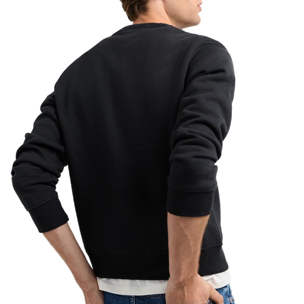 Sudadera negra para hombre Pepe Jeans Jefferson ver 2