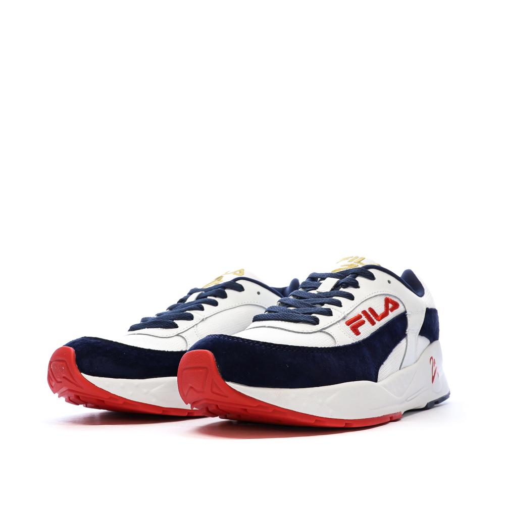 Baskets Blanc/Noir Homme Fila Skyrunner vue 6