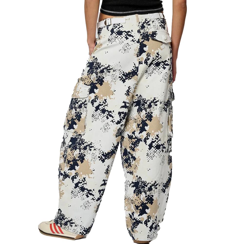 Jean Baggy Blanc/Noir Femme Kaporal Vener vue 2