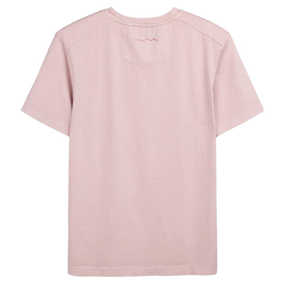 T-Shirt Rose Homme Teddy Smith Nateo vue 2