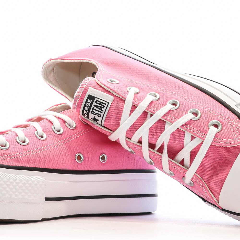 Baskets Roses Femme Converse All Star Lift A06508C vue 7