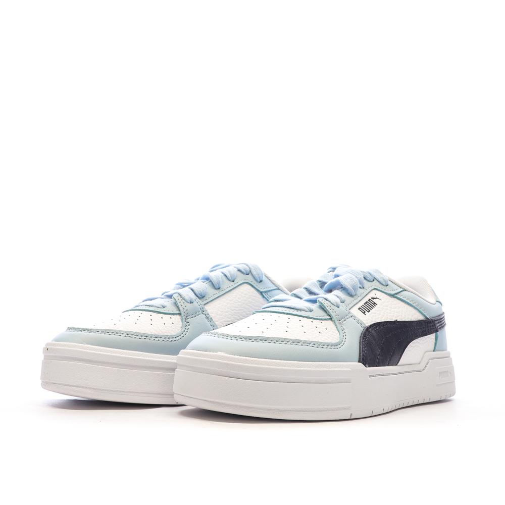 Baskets Blanches/Bleu Homme Puma Pro Classic vue 6