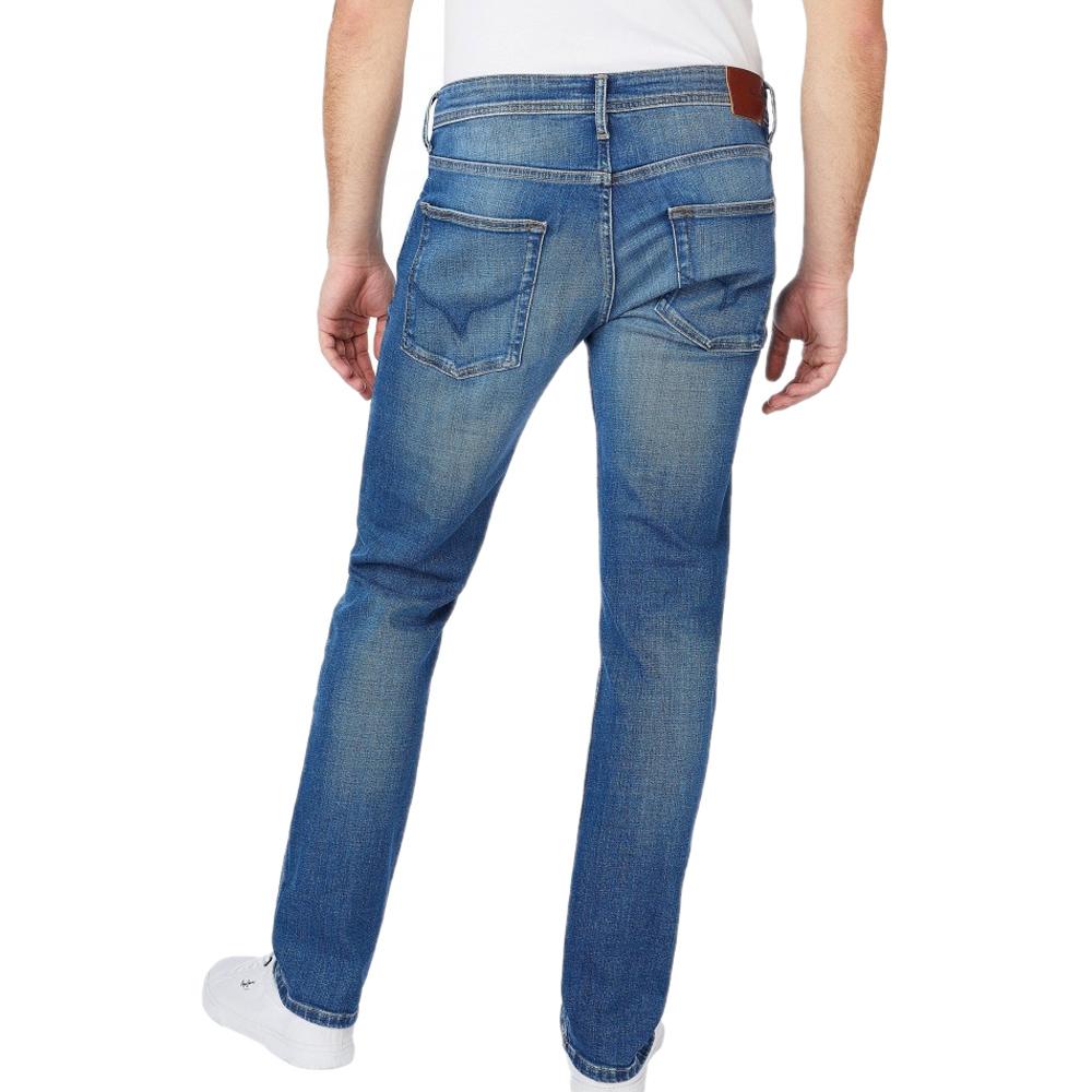 Blaue Herrenjeans von Pepe Jeans, Modell „Hatch Regular“ 26 Ansicht 2