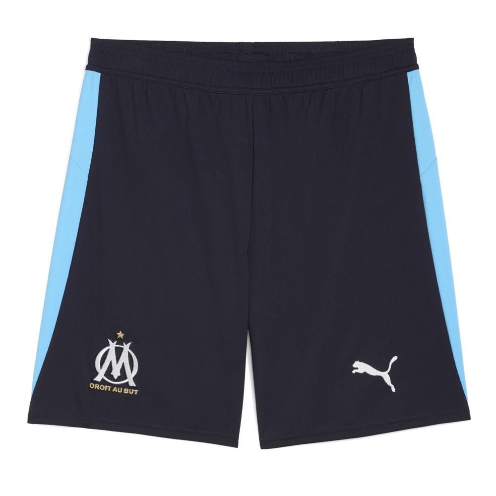 OM Short Marine/Turquoise Homme Puma Replica pas cher