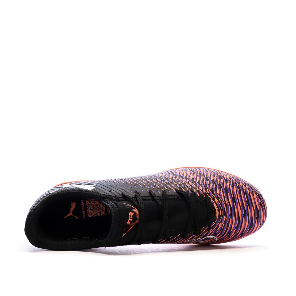 Chaussures de futsal Noir/Orange Homme Puma Future 8 Play It vue 4