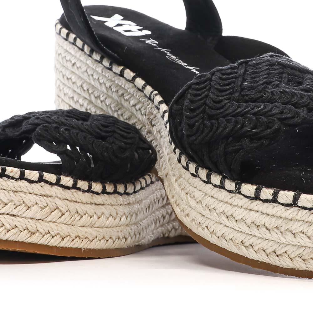 Sandales Noires Femme XTI 144024 vue 7