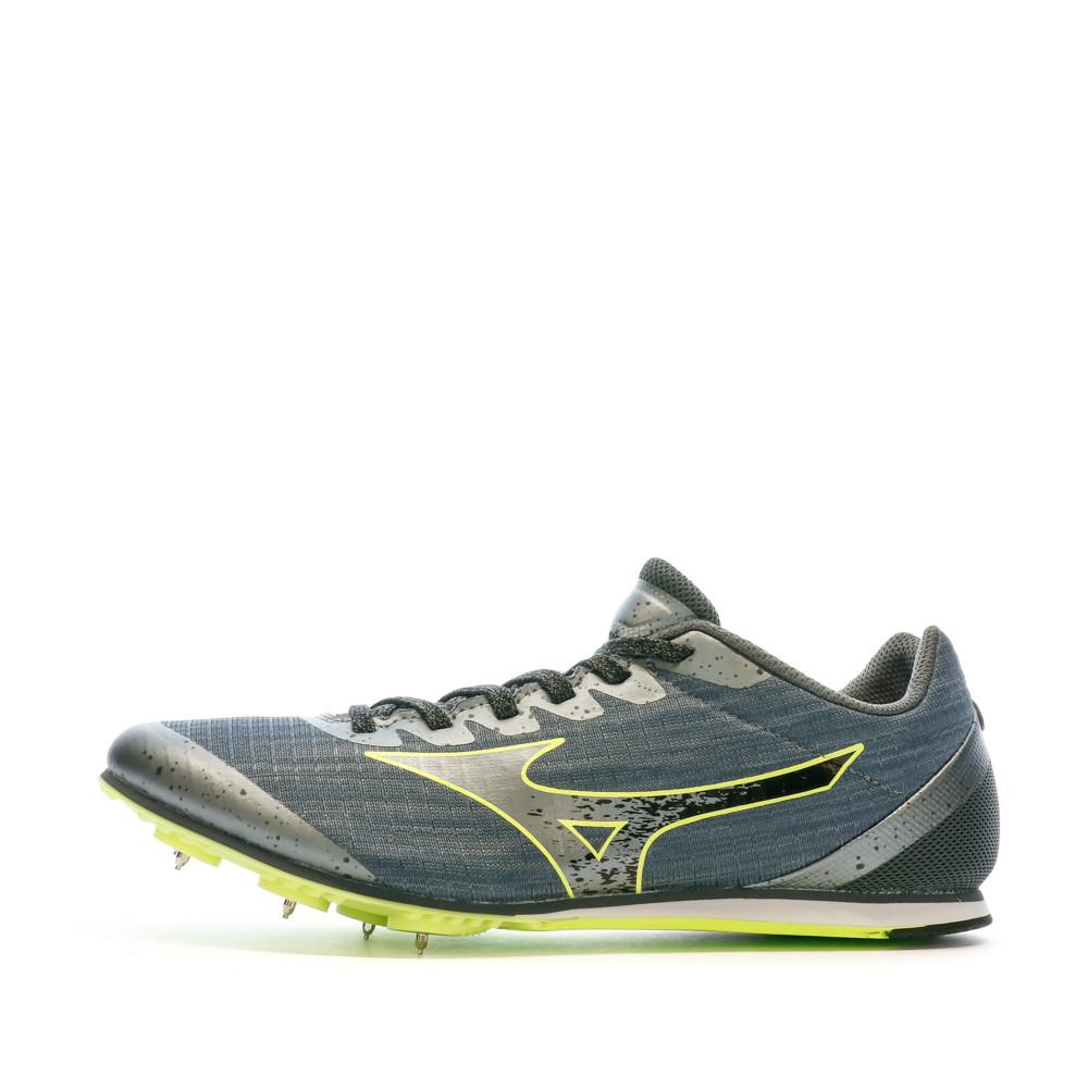 Chaussures D'Athlétisme à Pointes Hommes Et Femmes – Baskets De Course Respirantes Et Légères – Avec Crampons Remplaçables