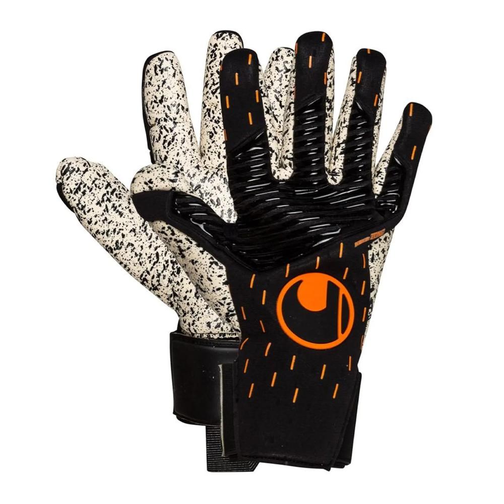 Gants de Gardien Noire/Orange Homme Uhlsport Speed Contact Supergrip pas cher