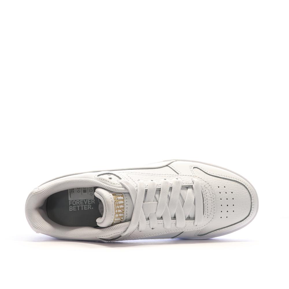 Baskets Blanches Garçon Puma Game Low vue 4