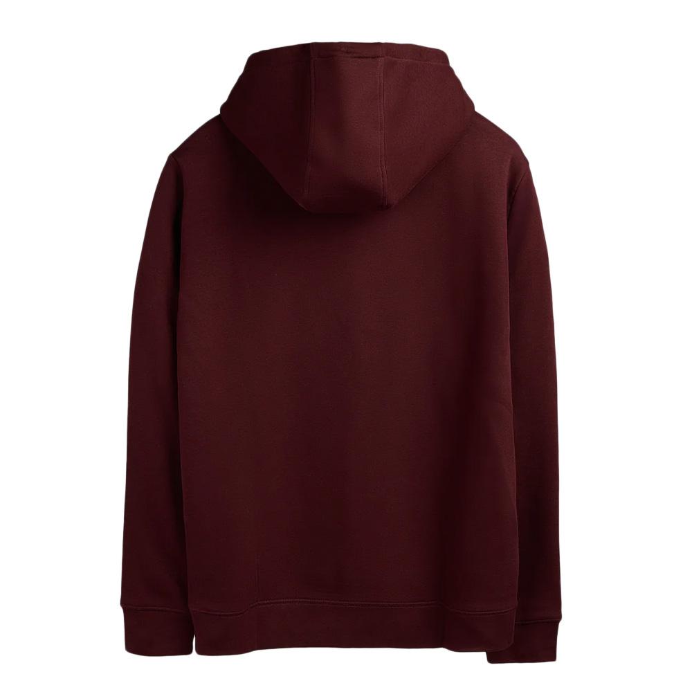 Sweat à Capuche Bordeaux Homme Teddy Smith Jim vue 2