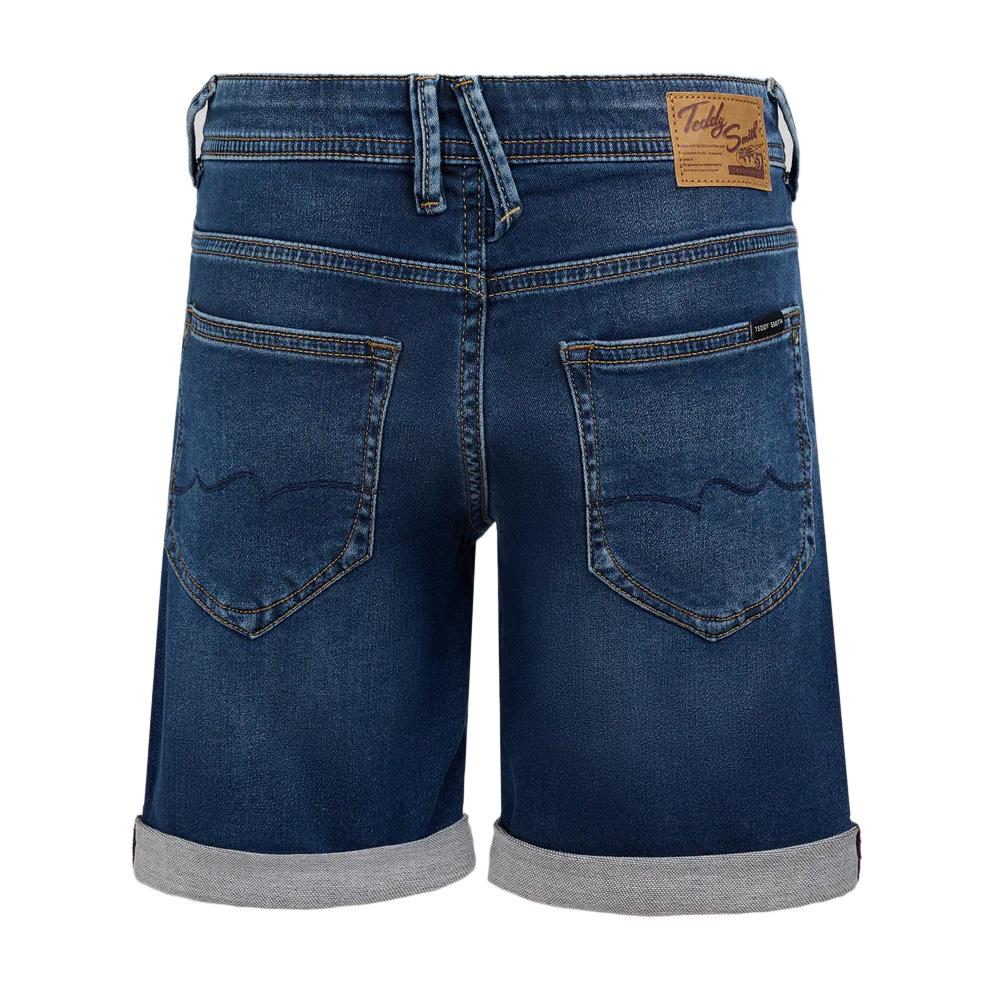 Short Bleu Garçon Teddy Smith Scotty 3 vue 2