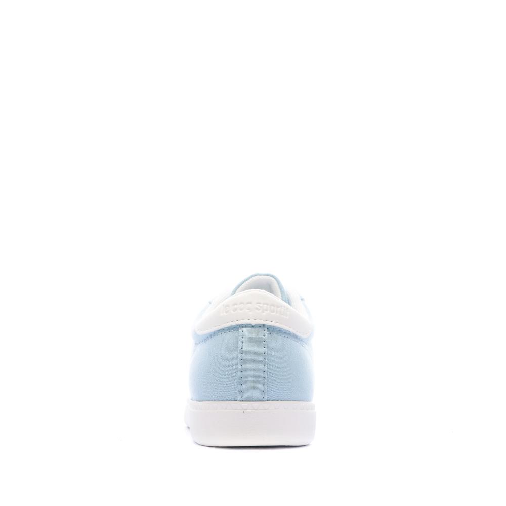 Baskets Bleues Femme Le Coq Sportif Court One vue 3