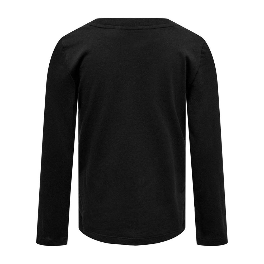 T-shirt Noir Fille Kids Only Disney vue 2