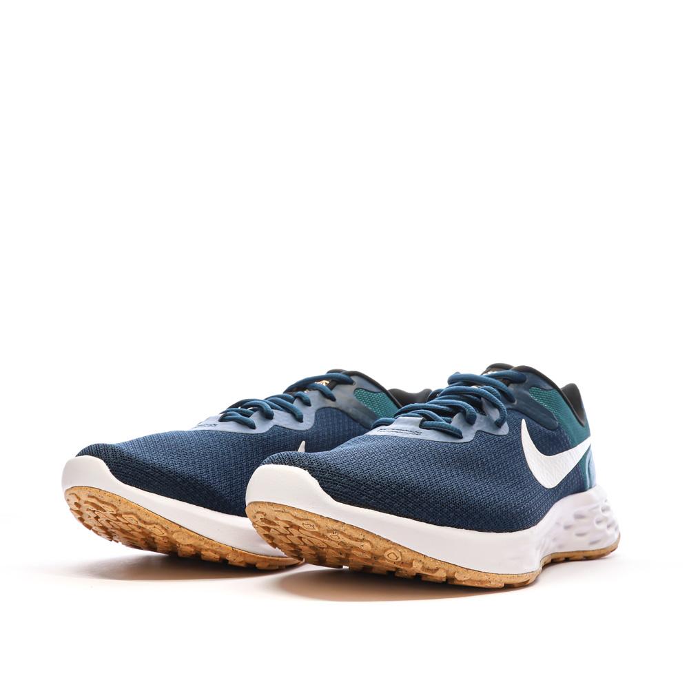 Chaussures de Running Bleues Homme Nike Revolution 6 NN vue 6