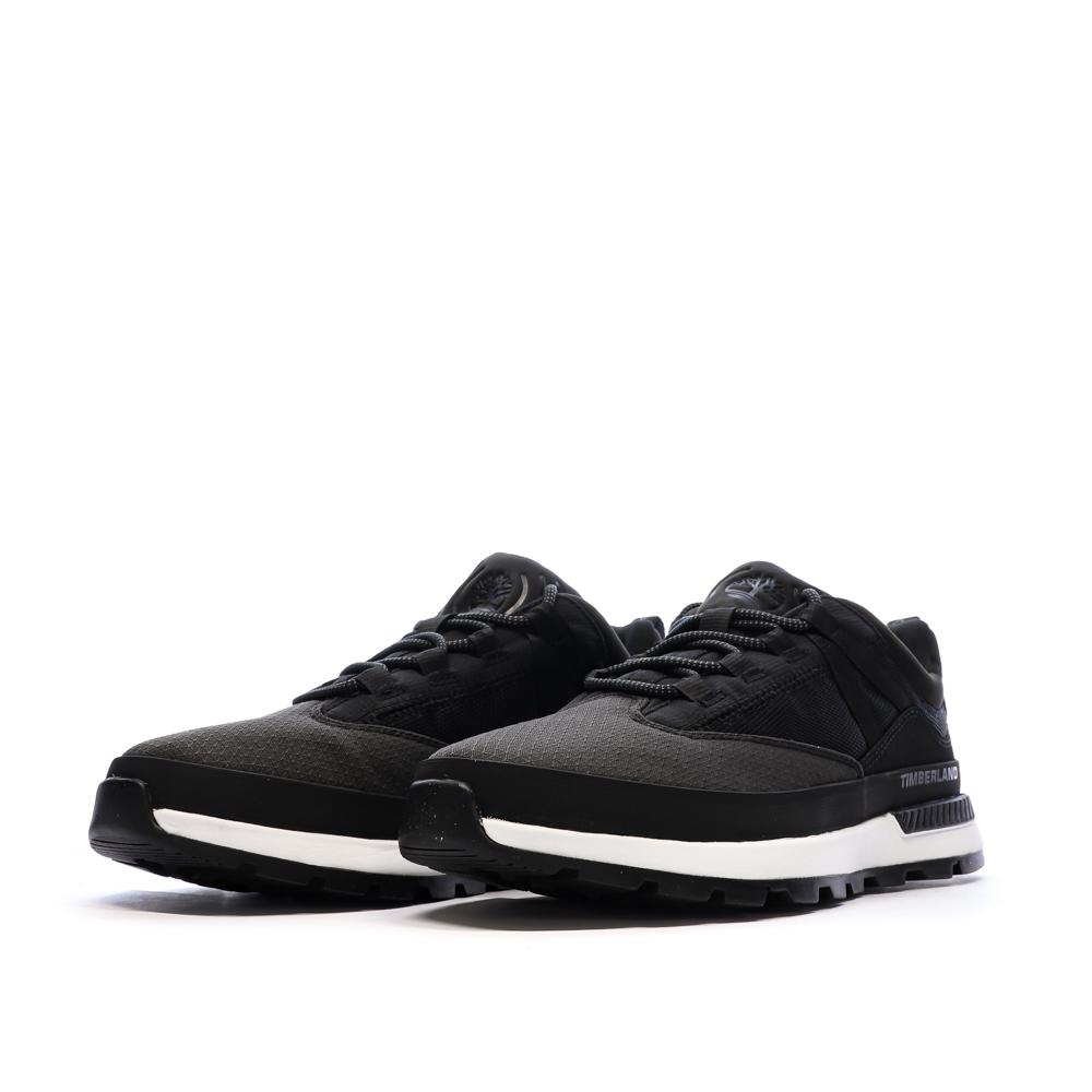 Zapatillas deportivas negras para hombre Timberland Trekker Low ver 6