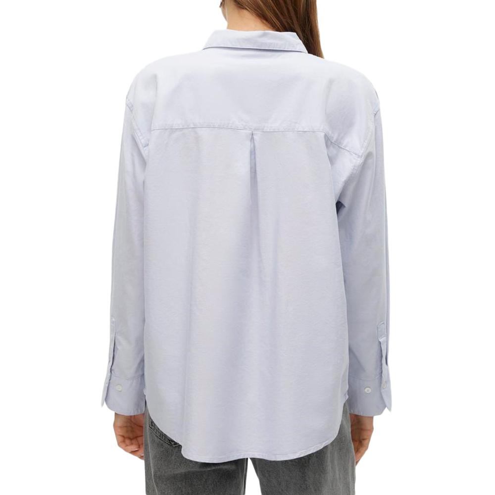 Chemise Bleu Clair Femme Vero Moda Mida Oxford vue 2