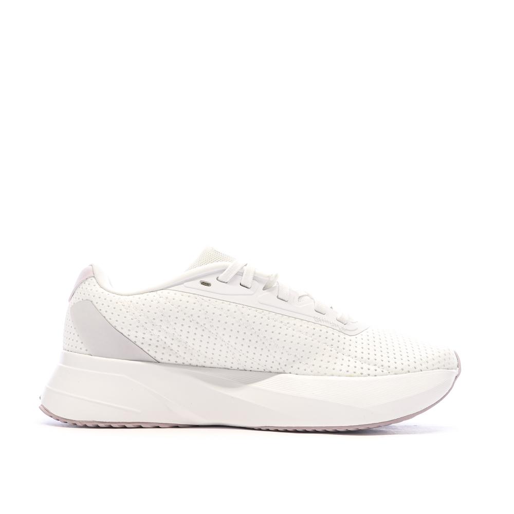 Chaussures de running Blanches/Dorés Femme Adidas Duramo Sl vue 2
