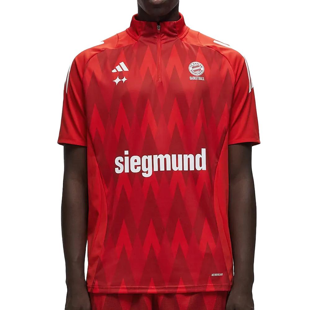Bayern Munich Maillot Rouge Homme Adidas Shooter Basketball pas cher