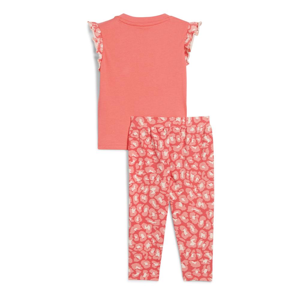 Set Puma Naranja Animal Niña ver 2