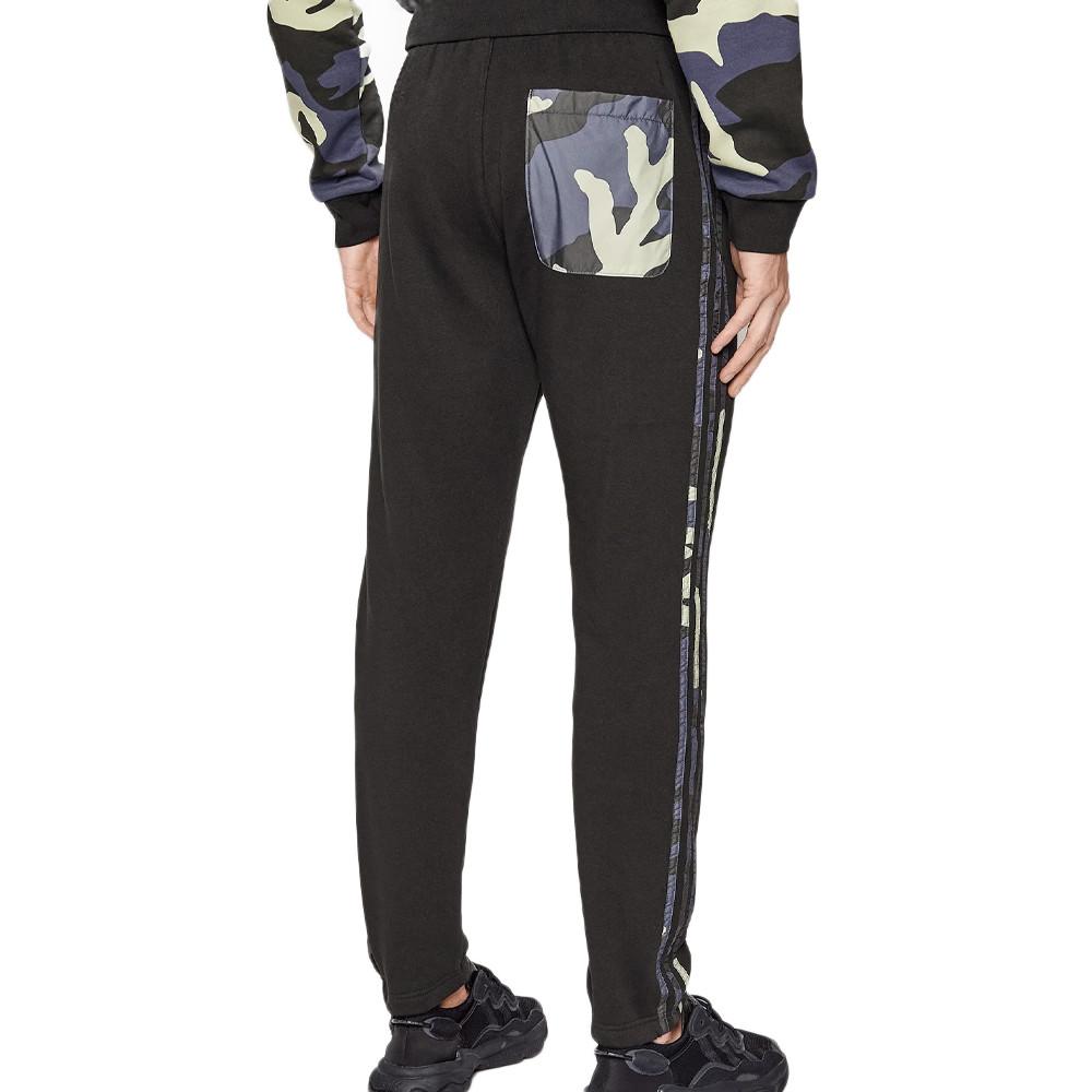Jogging Noir Homme Adidas Camo vue 2