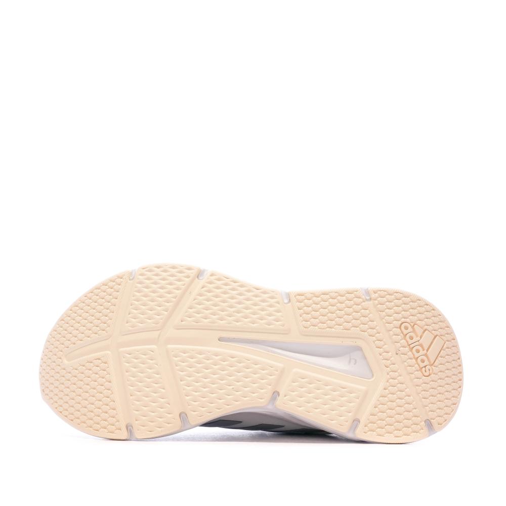 Chaussures de running Grises Femme Adidas Galaxy 6 vue 5