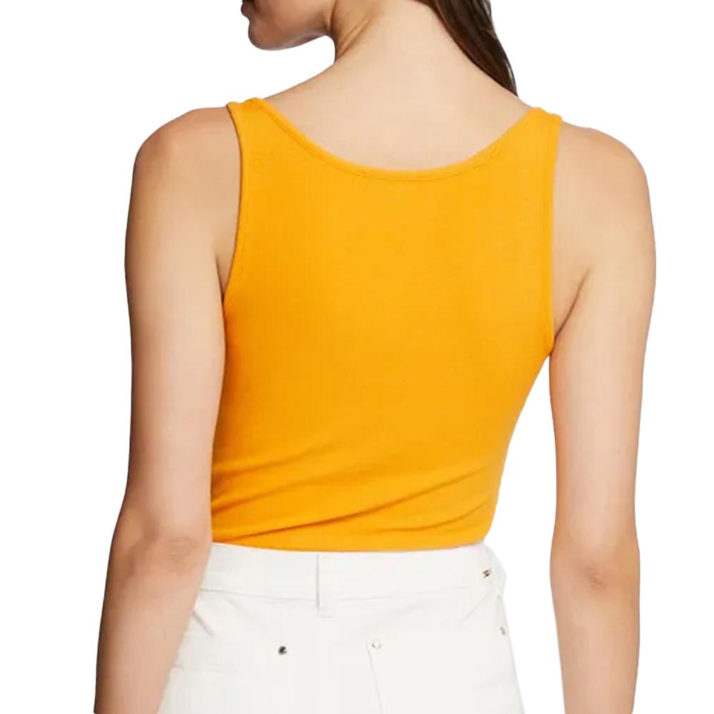 Débardeur Orange Femme Morgan DUBO vue 2