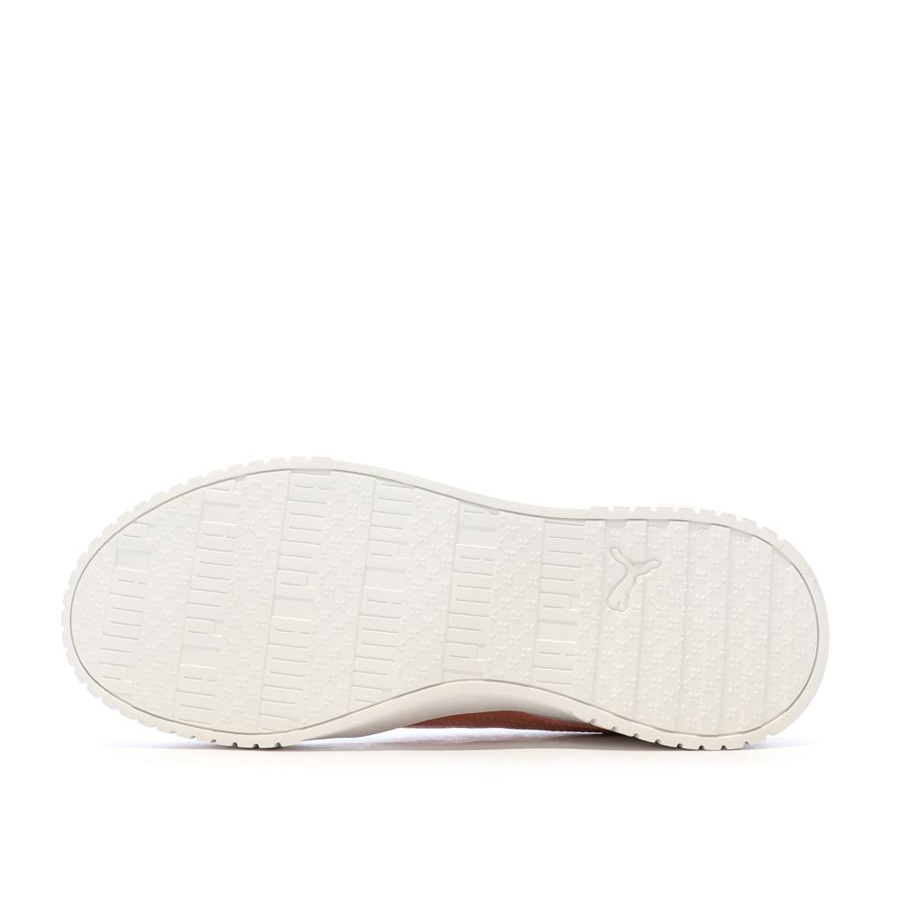 Baskets Blanches/Roses Femme Puma Carina 395017 vue 5
