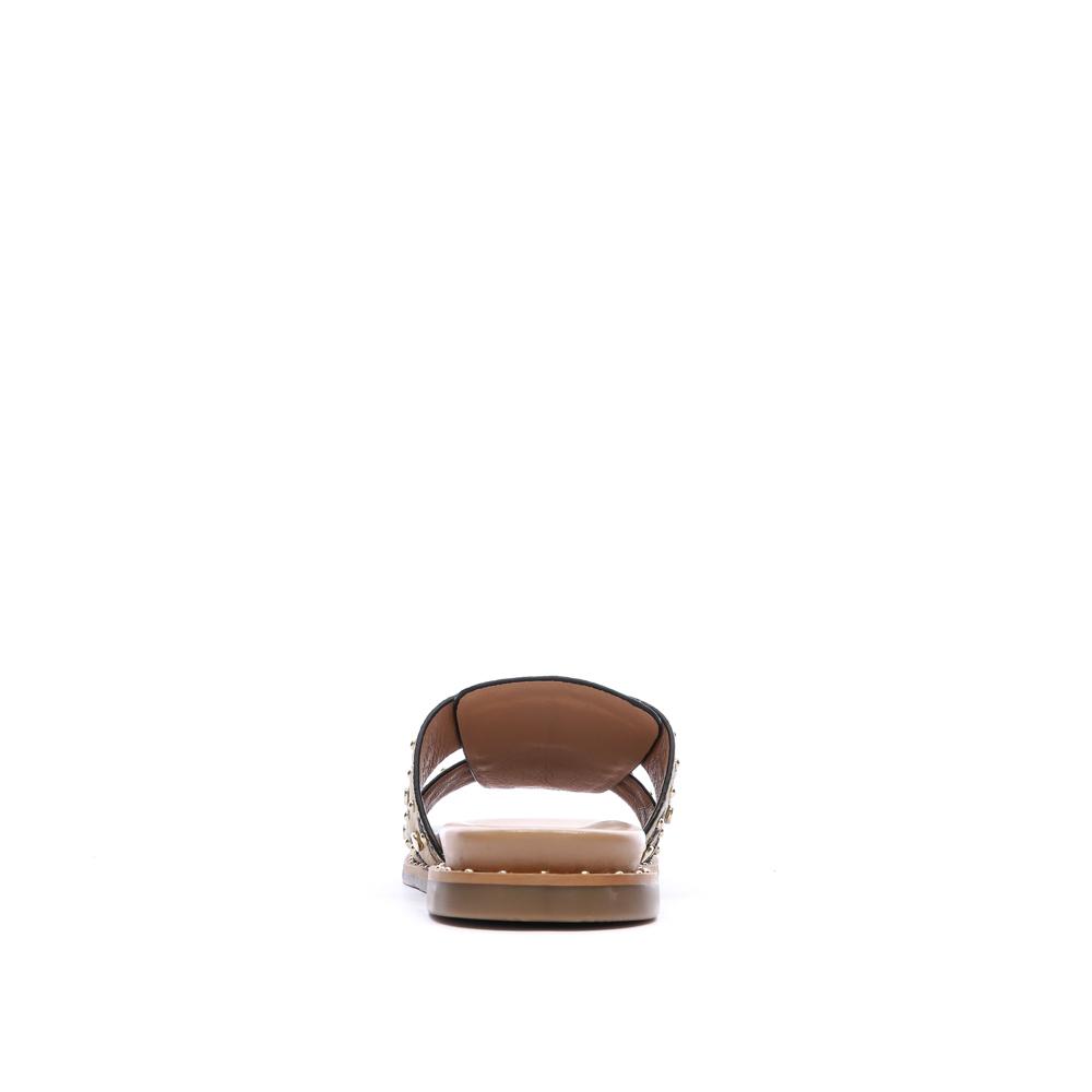 Sandales Noir/Marron Femme Carmela Brida vue 3