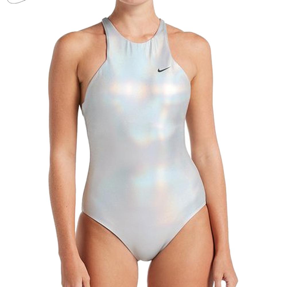 Maillot de bain Gris Femme Nike Flash pas cher