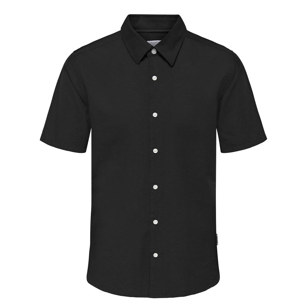 Camisas Negro Only & Sons Onscantley Ss Camisa Sólida Otl [69fb578e6c779] [69fb578e6c779 barato