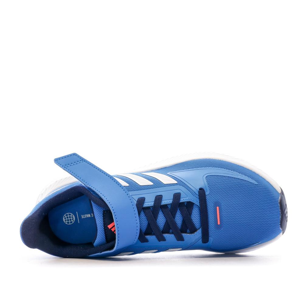 Baskets Bleu Garçon Adidas Runfalcon 2.0 vue 4