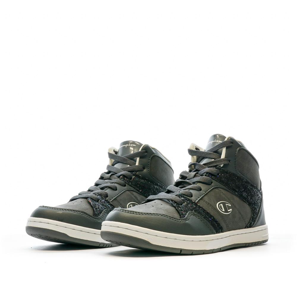 Baskets Grises Femme Champion Monika Glitter vue 6