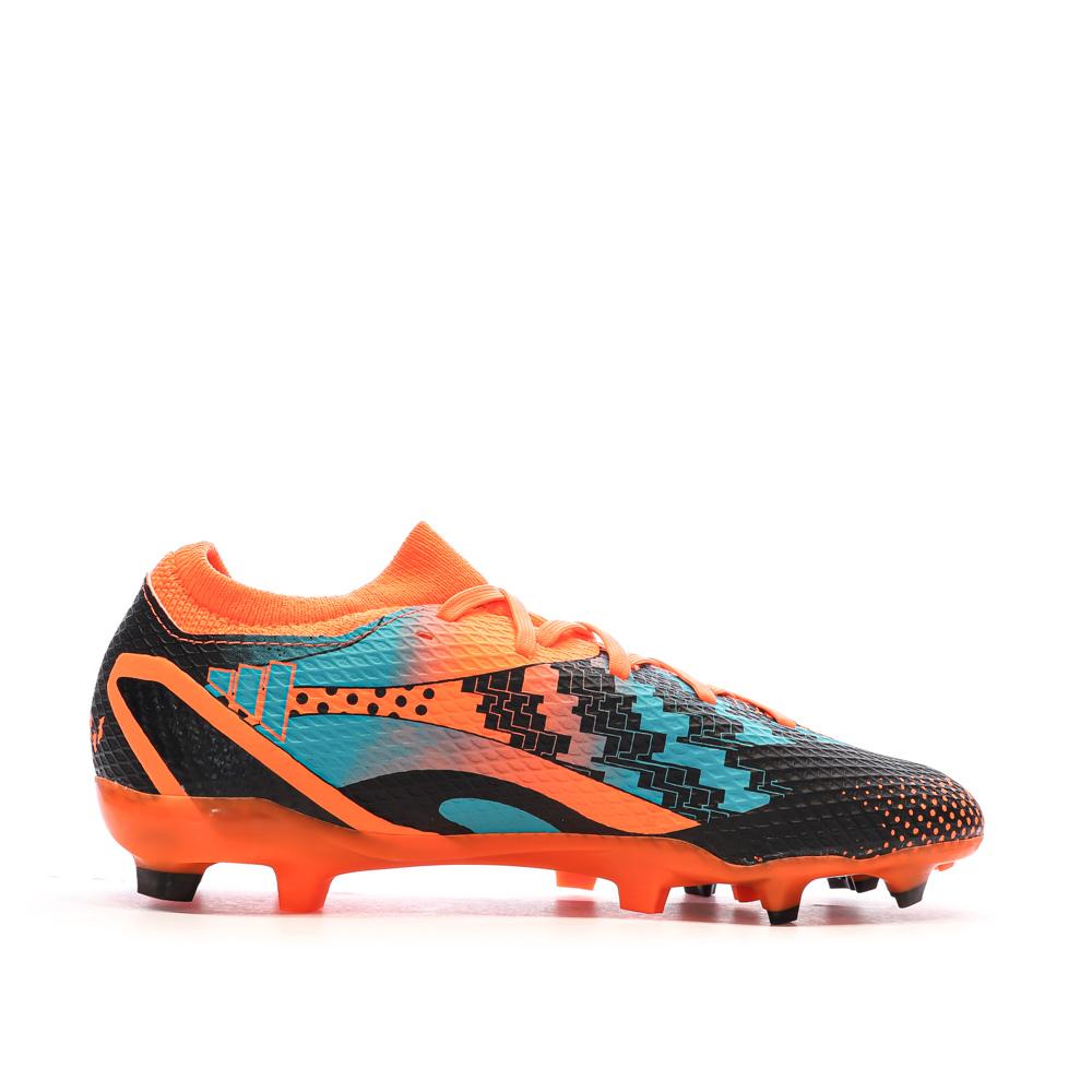 Chaussures de football Orange/Bleu/Noir Homme Adidas X Speedportal Messi vue 2