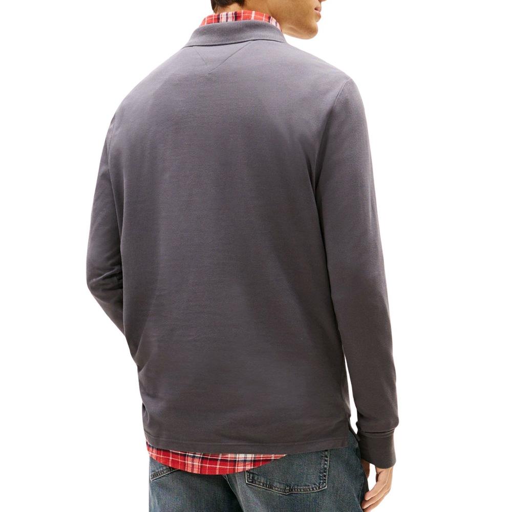 Polo Gris Foncé Homme Tommy Hilfiger DM0DM20232 vue 2