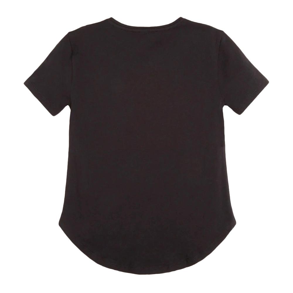 T-shirt Noir Fille Guess J1YI26K6 vue 2