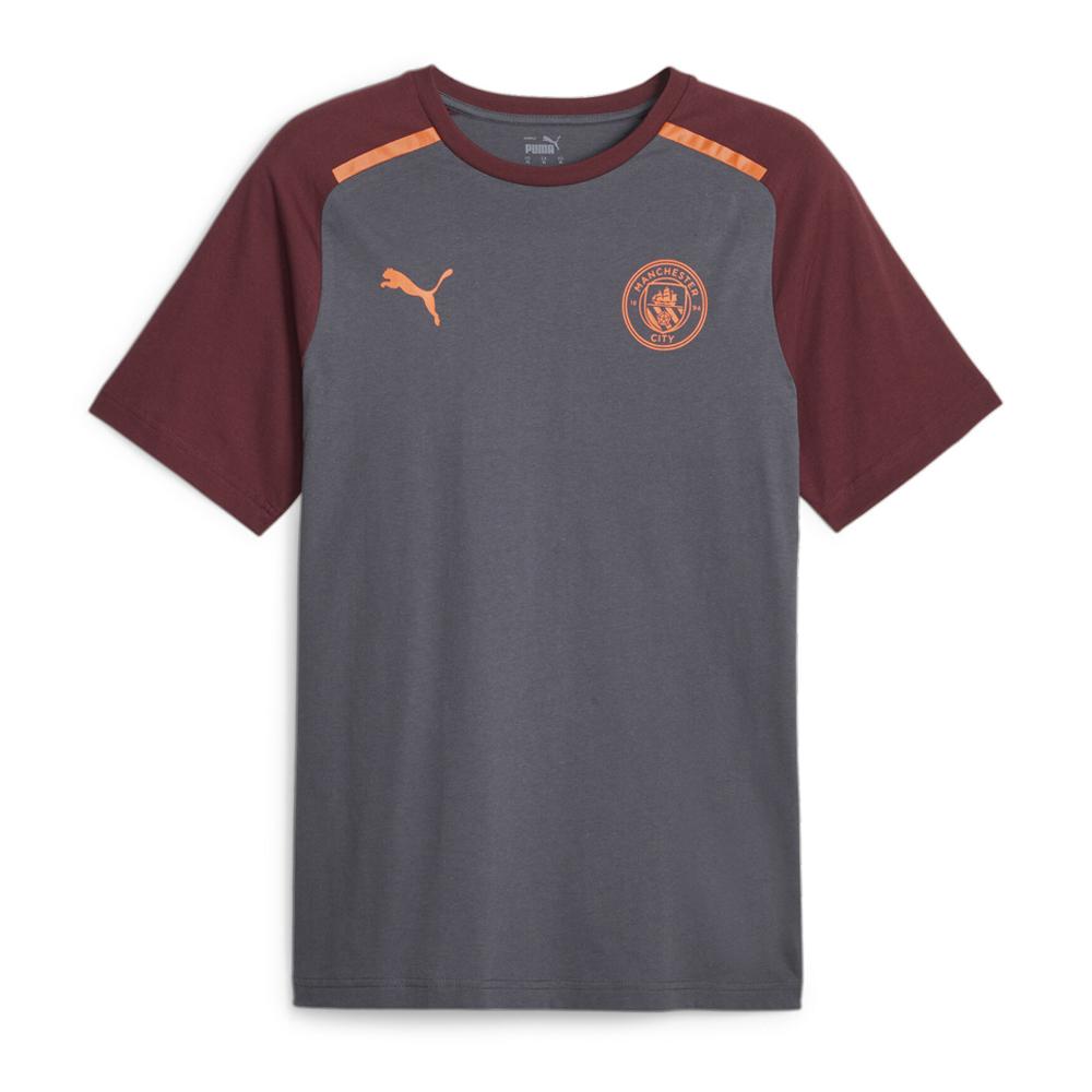 Manchester City T-shirt Gris Homme Puma Casuals pas cher