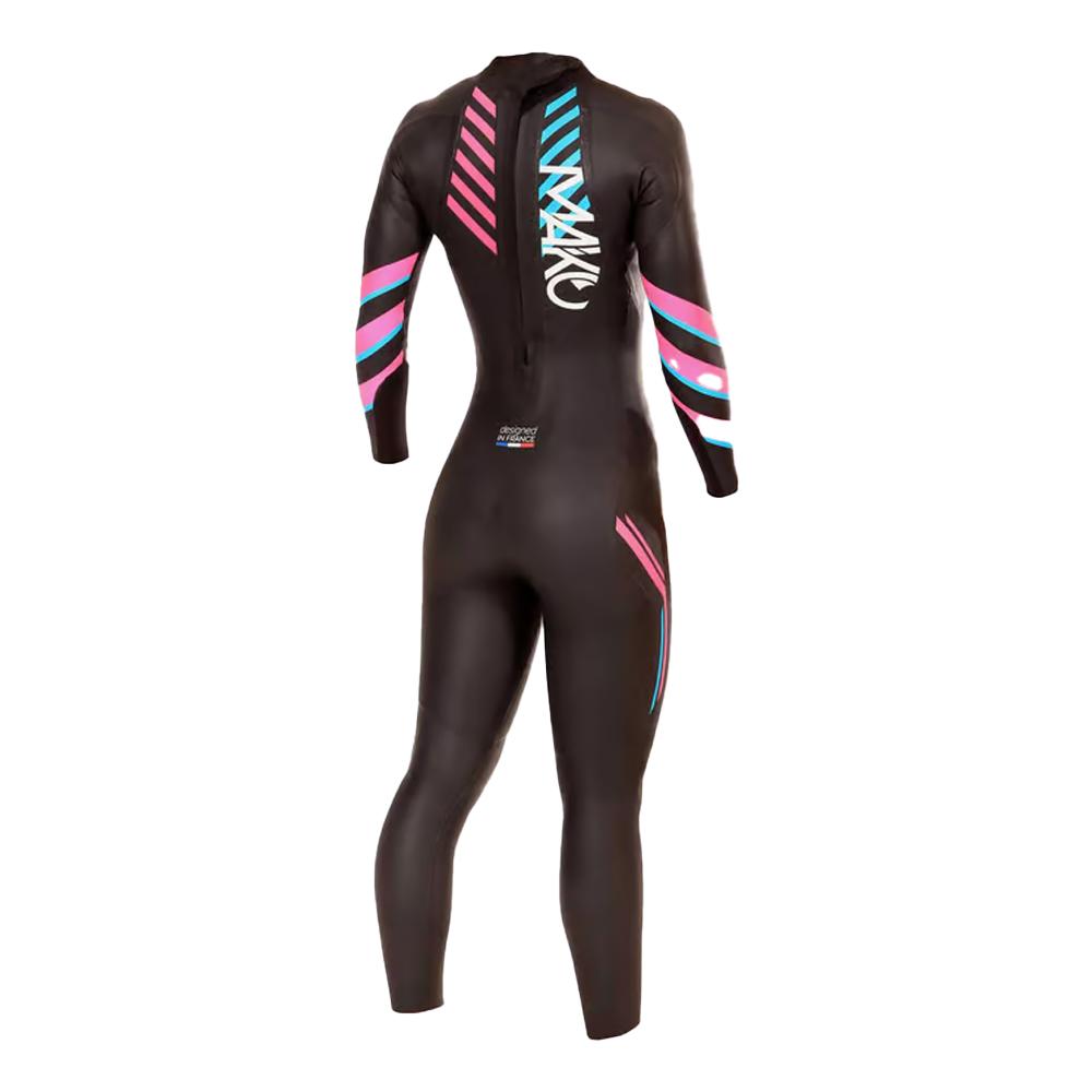 Combinaison Néoprène Noir/Rose Femme Mako Naiad 3.0 vue 2