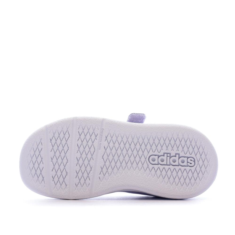 Basket Violet Fille Adidas TENSAUR I vue 6