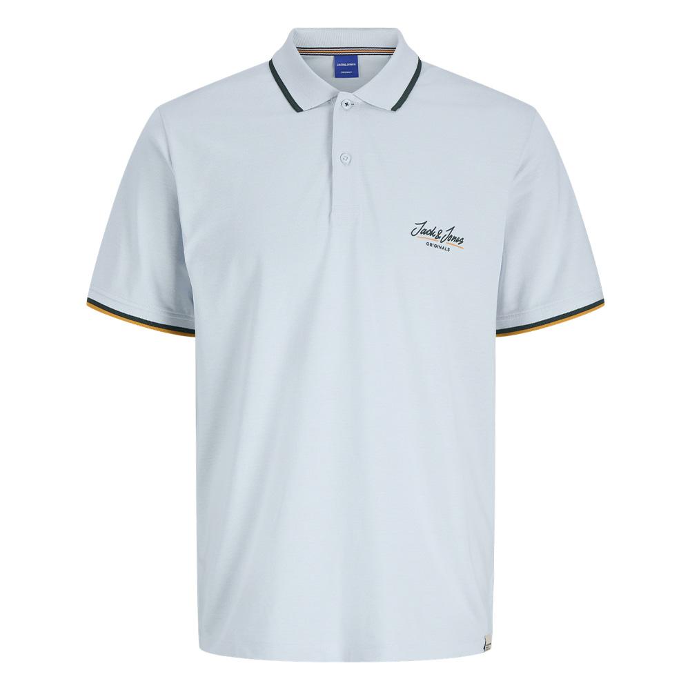 Polo Bleu Clair Homme Jack & Jones Jorten pas cher