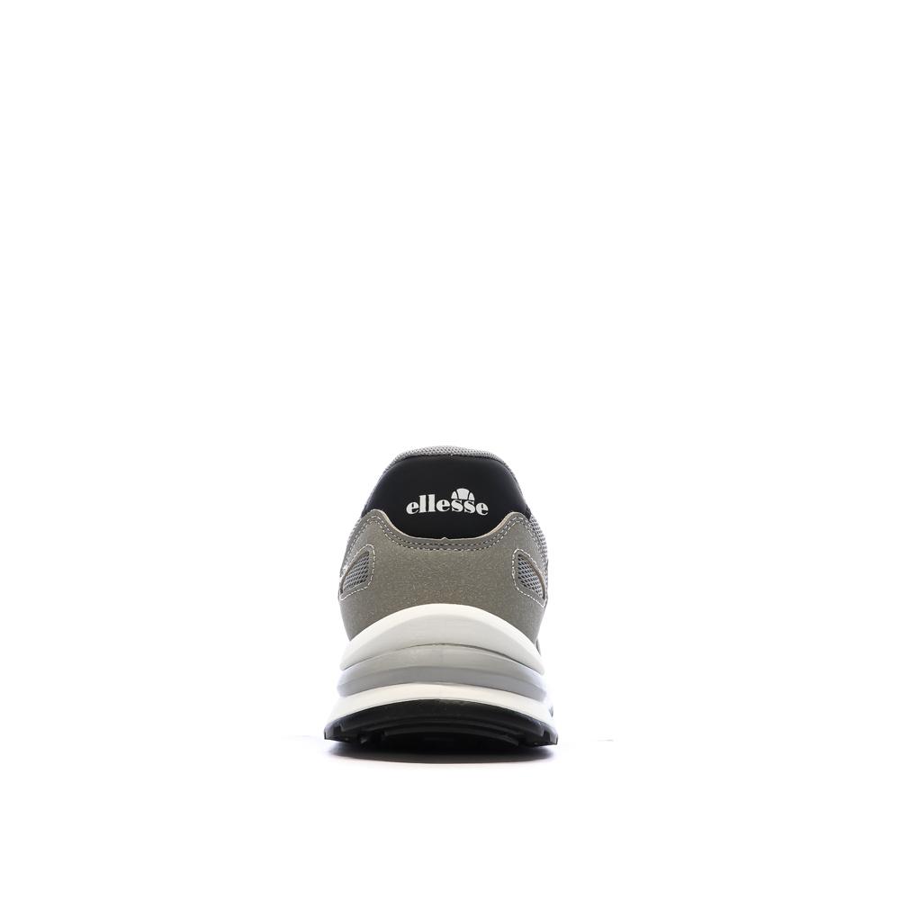 Baskets Noir/Gris Homme Ellesse Taupe vue 3