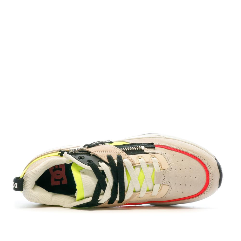 Baskets Beige Mixte Dc shoes Tribeka Zip vue 4