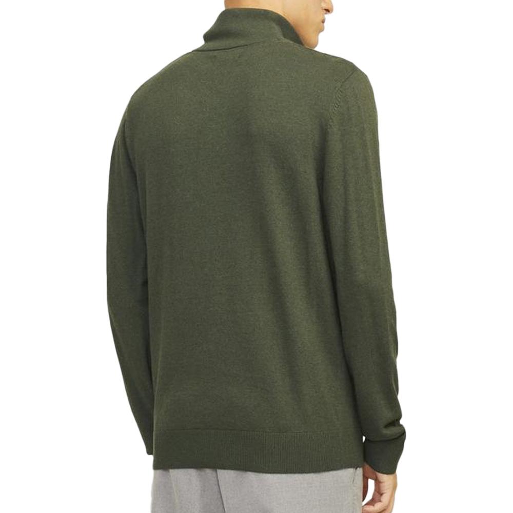 Pull Kaki Homme Jack & Jones Hemil vue 2