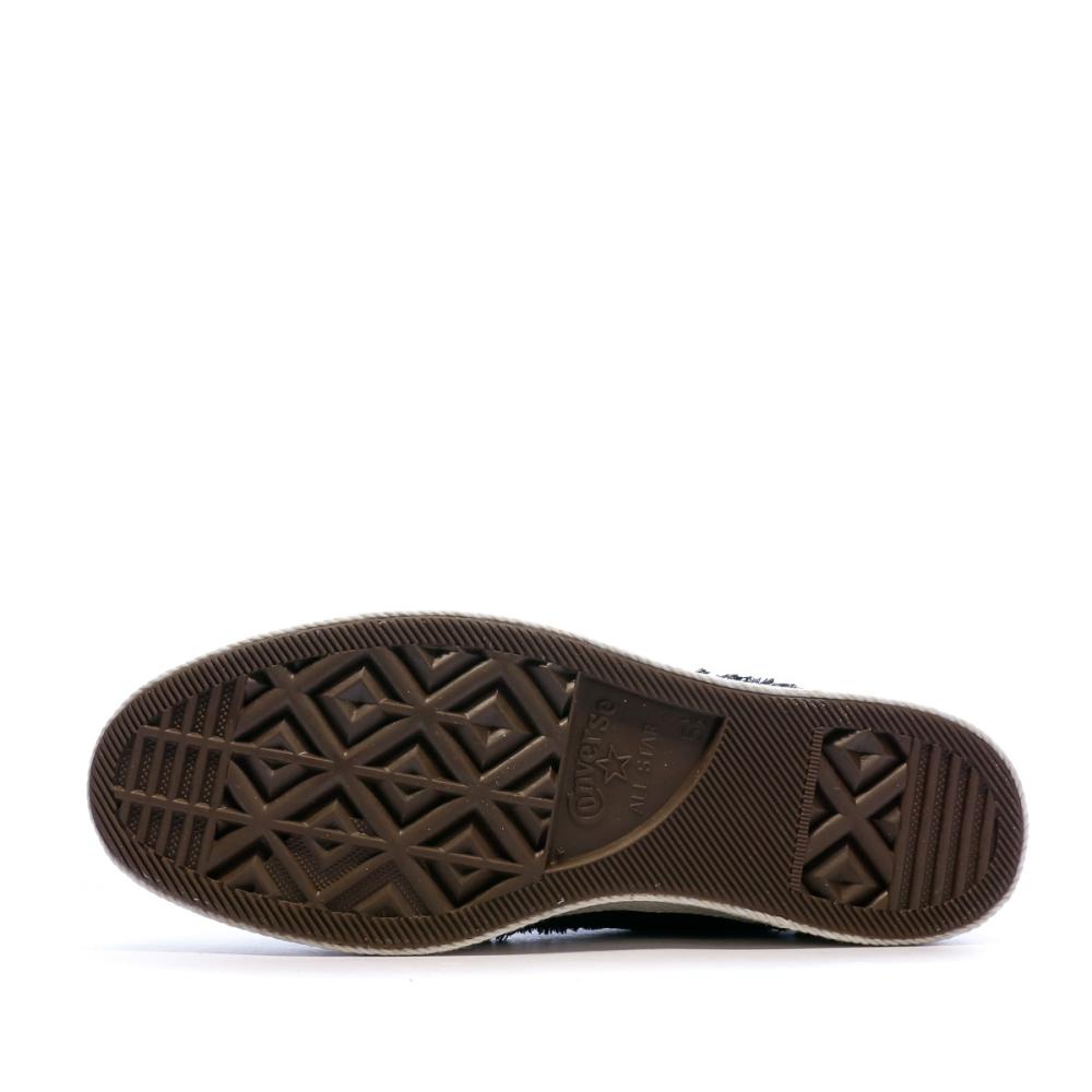 Baskets espadrille noires femme Converse Chuck Taylor All Star vue 5